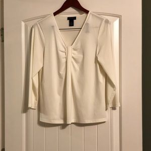 NWOT Rafaella white blouse - Large